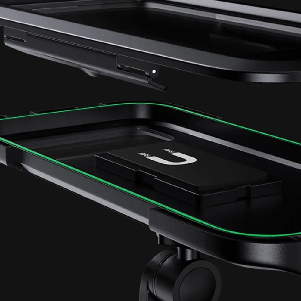 

360 ° Поворотный держатель для телефона на мотоцикле, магнитное крепление, крепление для зеркала заднего вида, держатель для телефона на велосипеде, водонепроницаемый, с регулируемым углом