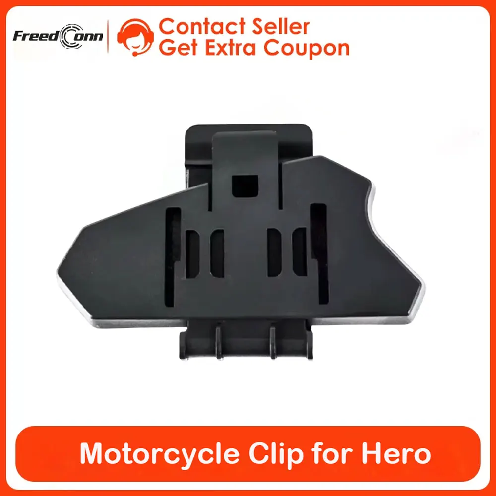 Freedconn Bluetooth Motorcycle Intercom Clip Helmet Headset Moto Accessory Motor Bracket Holder for Hero