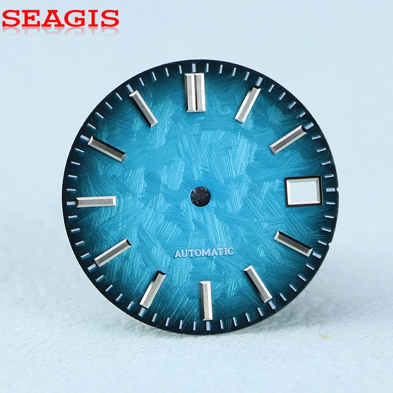 

SEAGIS 28,5 мм NH35 циферблат градиентного цвета GS Mod циферблат sakura без люма для SKX007 настраиваемый логотип
