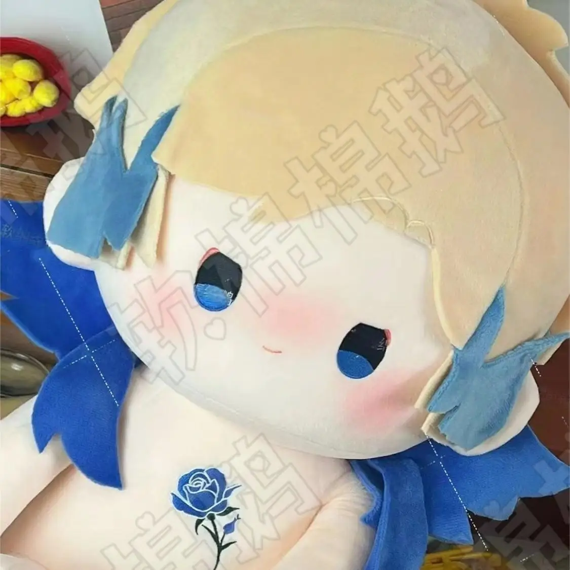 40cm Anime BLUE LOCK MICHAEL KAISER Cosplay Cushion Fluffy Dolls Cartoon Stuffed Toys Ornament Mascot Cotton Pillow Xmas Gift