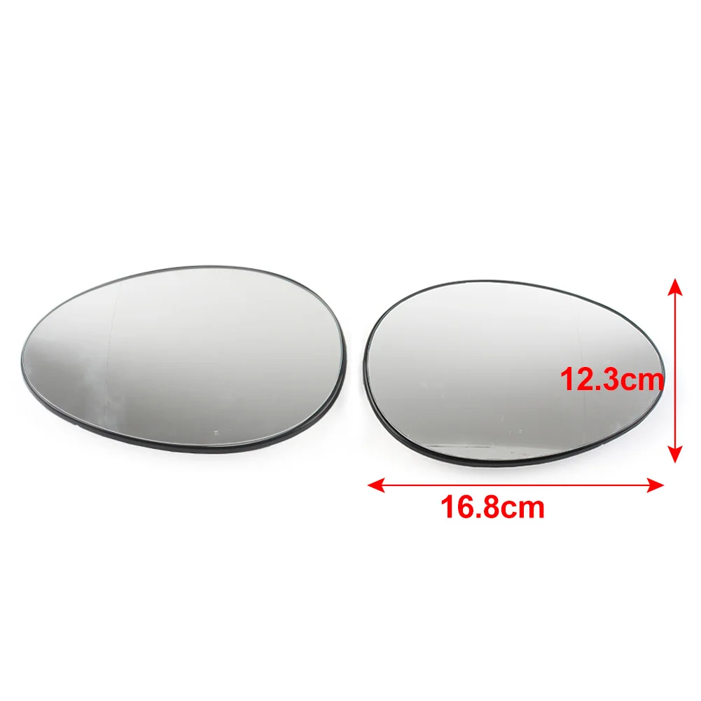 1PC Car Side Wing Mirror Glass Heated Replacement Accessories For BMW Mini R55 R56 R57 R58 R59 R60 R61