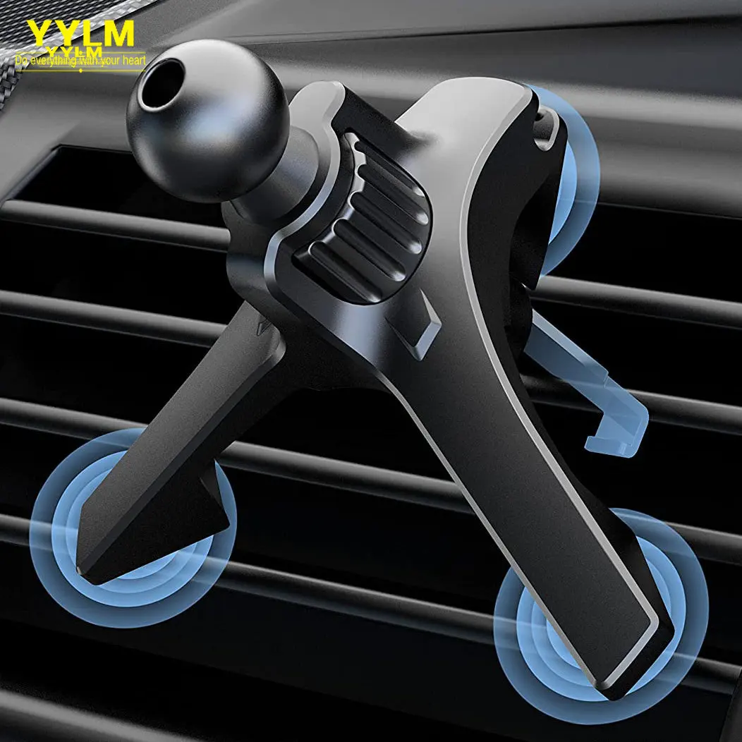 

Upgrade Car Phone Holder Clips 17mm Ball Head Car Air Vent Clip Mount Car Air Outlet Hook Clamp for Magnet Mobile Phone Support