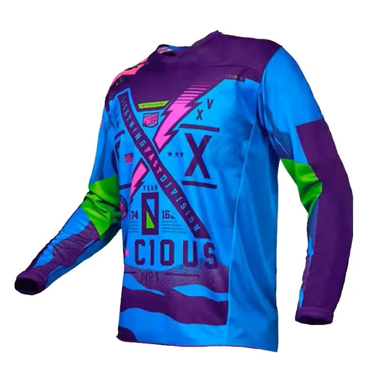 Enduro MX Off Road Motocross Racing Shirt Long Sleeve Dirt Bike ATV MTB Downhill Men Motorcycle Sportswear Jersey