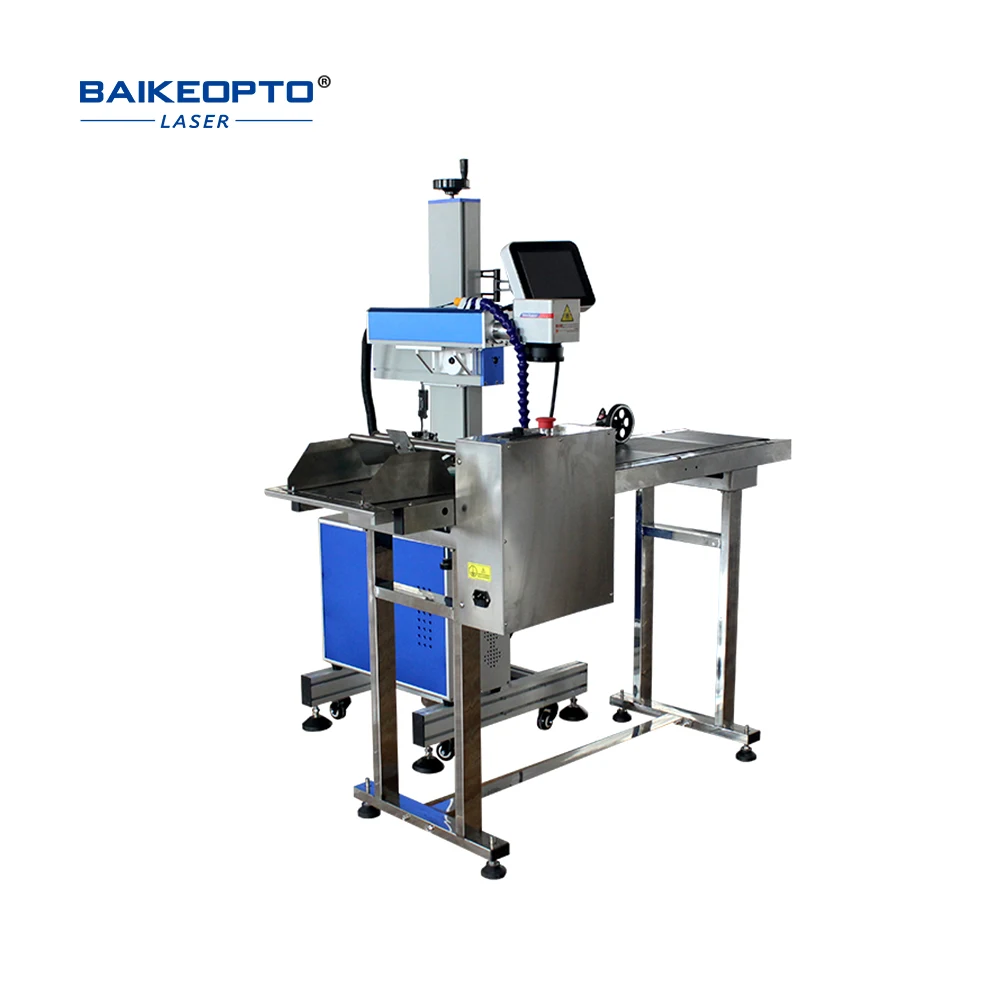 Yinghe 20W Fiber Laser Marking Machine Laser Marker on Metal Stainless Steel Laser Marking Machine for Logo Hardware or Jewelry