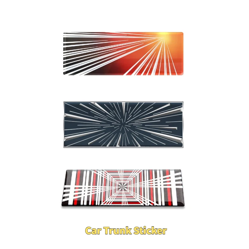 

First Commemorative Edition End Label for Tesla Model Y Launch/Juniper/Model 3 Highland 2025 Car Style Tail Sticker Accessories