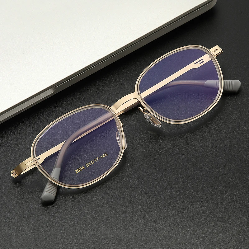New Fashion Women Metal+TR Blue Light Blocking Reading Glasses Magnifier Men Casual Hyperopia Spectacles Home Eyeglasses Custom