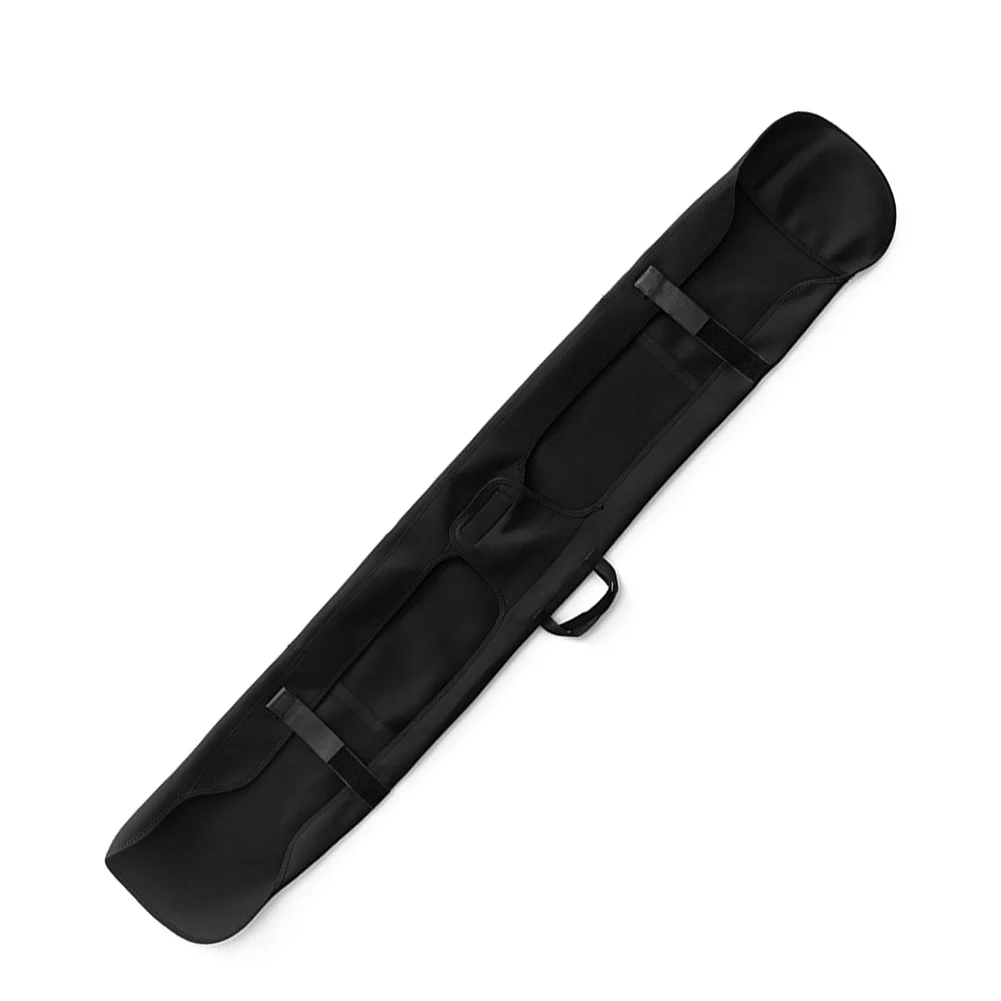 Flexible Snowboard Protection Sleeve Cover  Neoprene Ski Bag with Handle  Elastic Cover for Scratch free Storage Solution Black