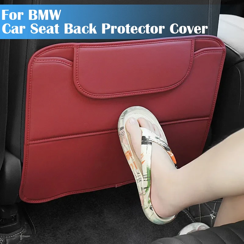 

1/2PCS Car Anti-dirty Pad Seat Back Protective Mat Anti Kick Pad For BMW X3 X5 X6 F20 F10 F11 F25 F15 F48 E53 E36 E46 E91 E60