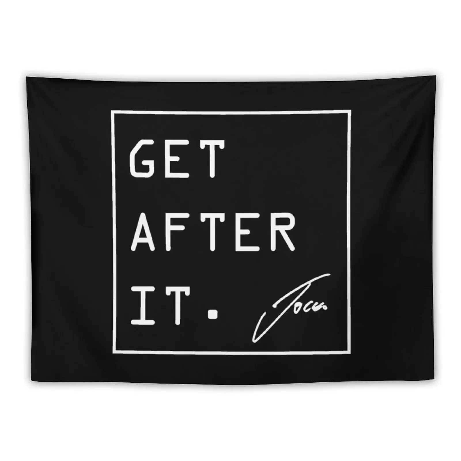 

GET AFTER IT - Jocko Tapestry Decoration Bedroom Bedroom Decoration Tapete For The Wall Room Aesthetic Tapestry