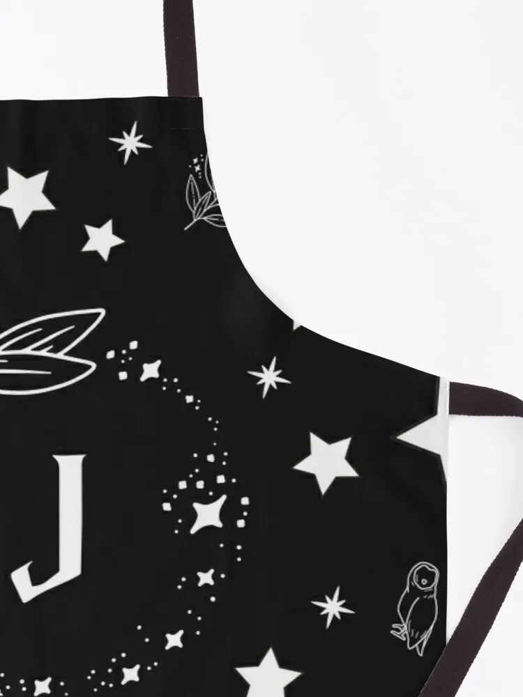 Letter J with Magic and Sparks Apron household gadgets