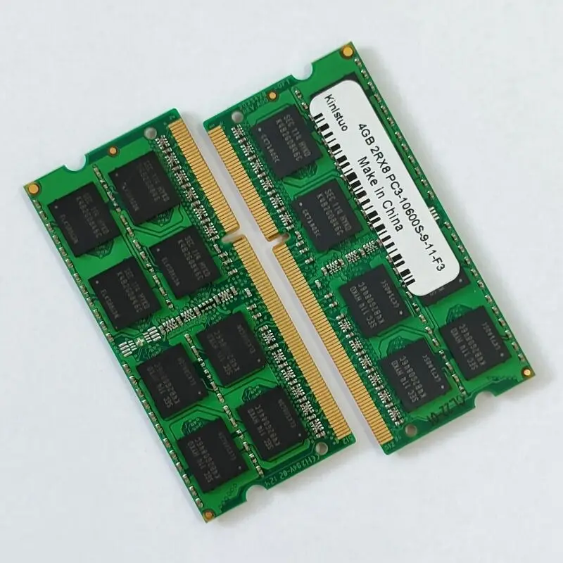 DDR3 4GB laptop Ram 4gb 2RX8 PC3-10600S-9-11-F3 Notebook Memory 10600 1333MHZ 204pin 1.5v Sodimm Memoria