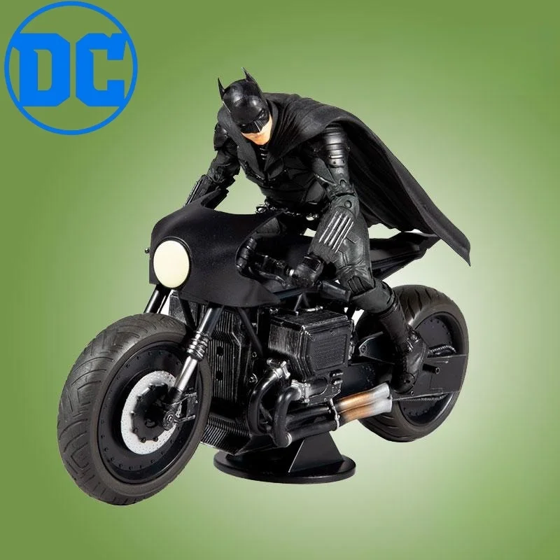 

Spot Genuine Macfarlane New Batman Batman Motorcycle 1/12 Movie Version Vehicle Model 5042 Collectible Birthday Gift Gk Statue