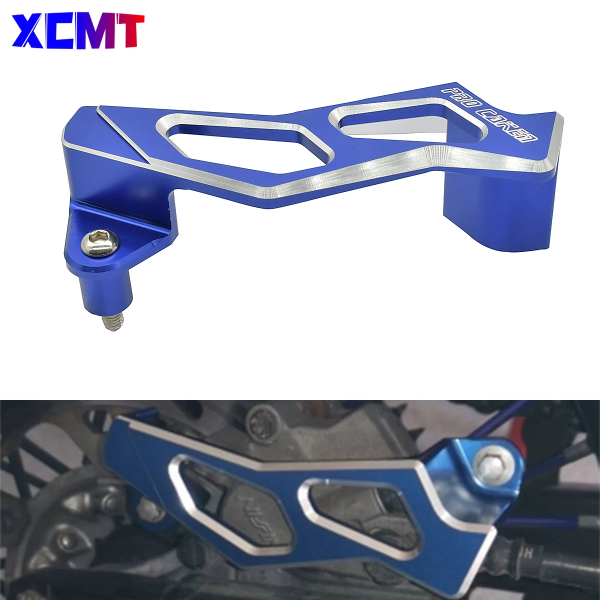 

CNC Aluminum Rear Brake Caliper Guard Protector Cover For Yamaha YZ125 YZ250 YZ250F YZ450F YZ250FX YZ450FX WR250F WR450F YZ X F