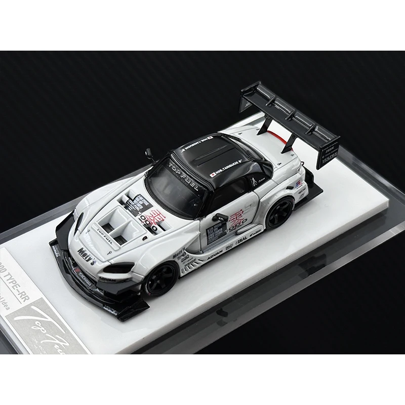 Idea 1:64 S2000 AP1 Top Fuel RR Resin Diorama Car Model Collection Miniature Toy