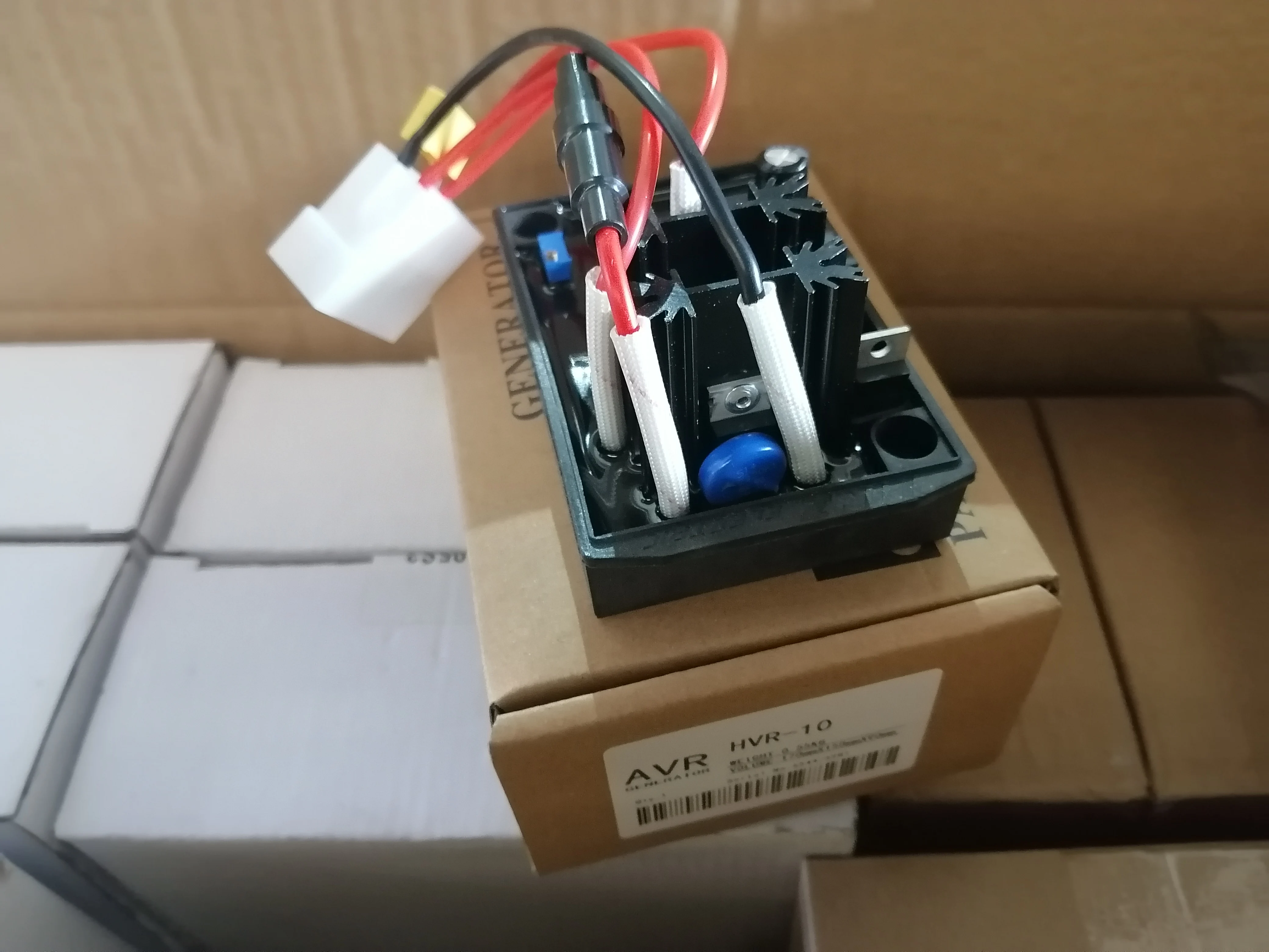 Imagem -05 - Regulador Eletrônico de Tensão Peças do Gerador Diesel Substituição para Alternador Linz Estabilizador Avr Hvr10 Hvr10 Hvr-11 Hvr30