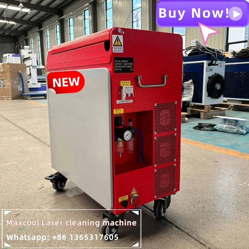 Automatic Cleaning Tools High-Efficiency Pulsed Laser Cleaning Machine for Steel Aluminum Iron Plastic Rubber Surface