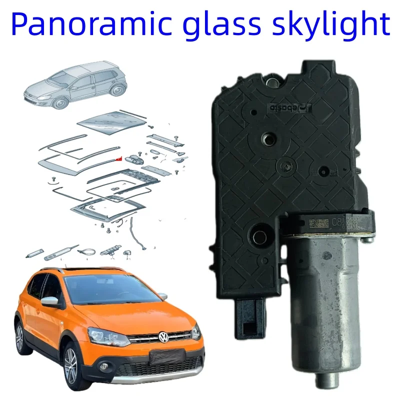 NEW Polo/Derby/Vento-IND Panoramic glass skylight up!/e-up! Sunroof motor 6R0959591B Sunroof glass lift motor 2010-2018