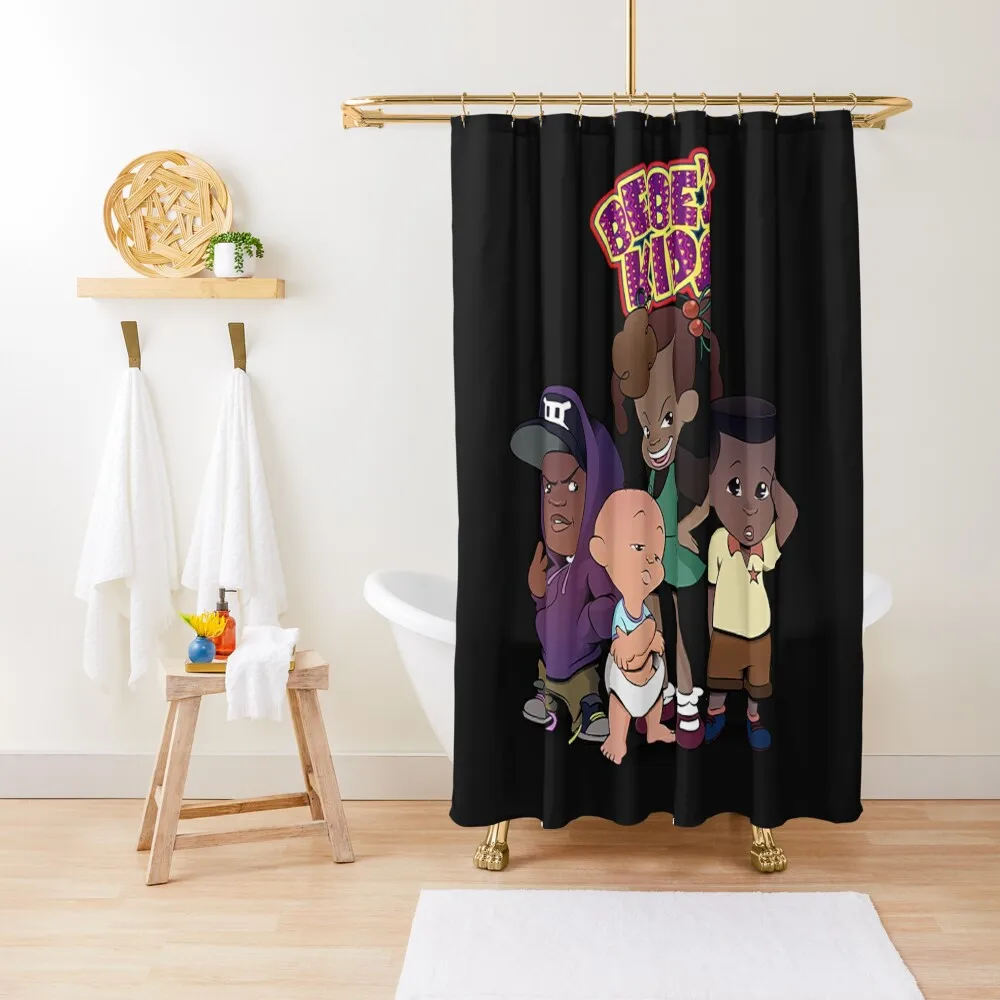 Bebes Kids T-ShirtBebe's kids Shower Curtain For Bathroom Shower Waterproof Fabric Shower Curtain