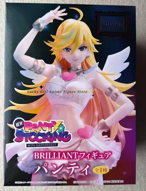 In Stock Original System Service BRILLIANT NEW PANTY & STOCKING with GARTERBELT Panty Stocking 21cm Anime Dolls Figure Dolls