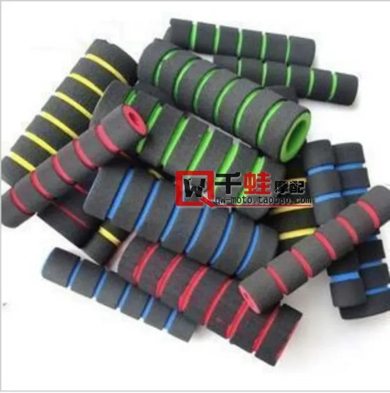 For Modified motorcycle   decoration electric plastic handle gloves pedal sponge handle horn 4 pieces Wholesale