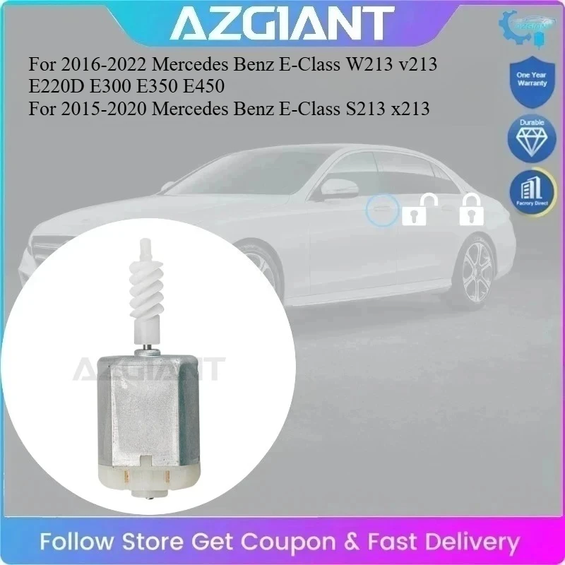 

AZGIANT for Benz E-Class W213 E220D E300 E350 E450 v213 S213 x213 Door Lock Actuator Repair 4-Door Universal Motor Replace