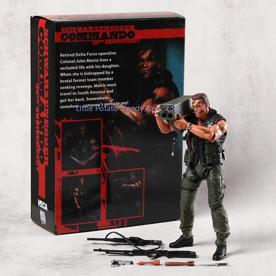 NECA Commando: A Must-Have Action Figure for Fans of John Matrix