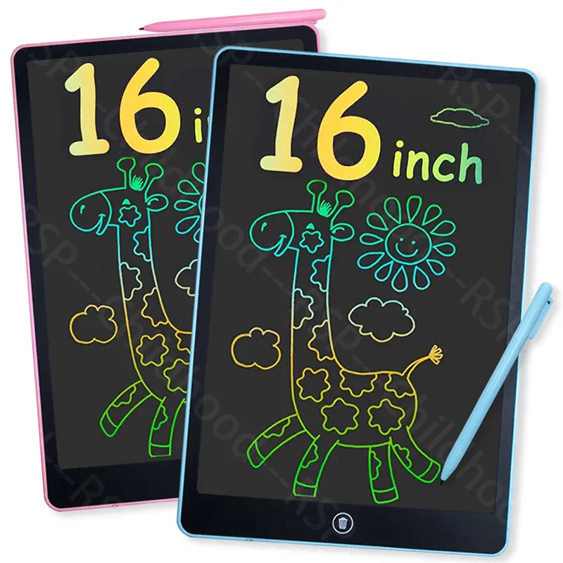 16 Polegada grande lcd prancheta escrita tablet dígito magia blackboard arte ferramentas pintura aprendizagem & educação brinquedos para crianças presente