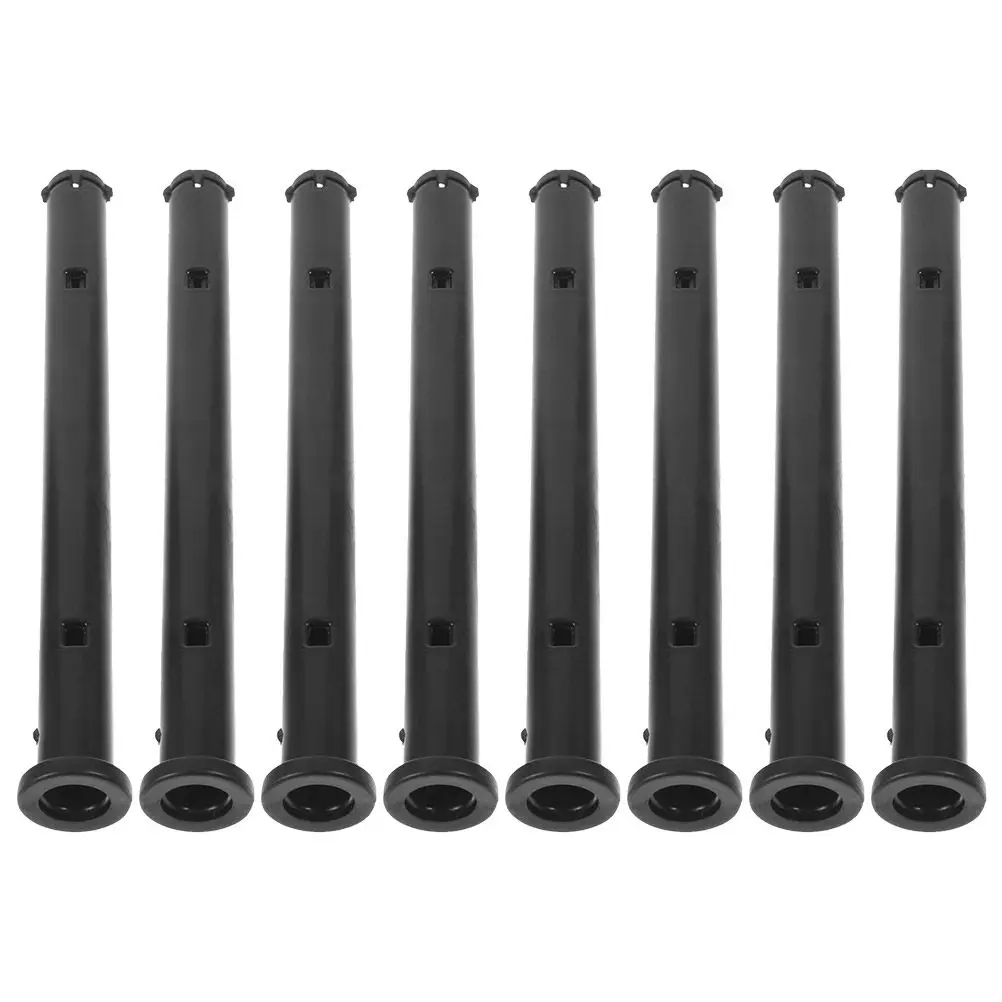 8Pcs Universal Trash Can Lid Plastic Latch Pins for Outdoor Garbage Bins 240L Wheelie Bin Lid Lock Animal Proof Security Clip