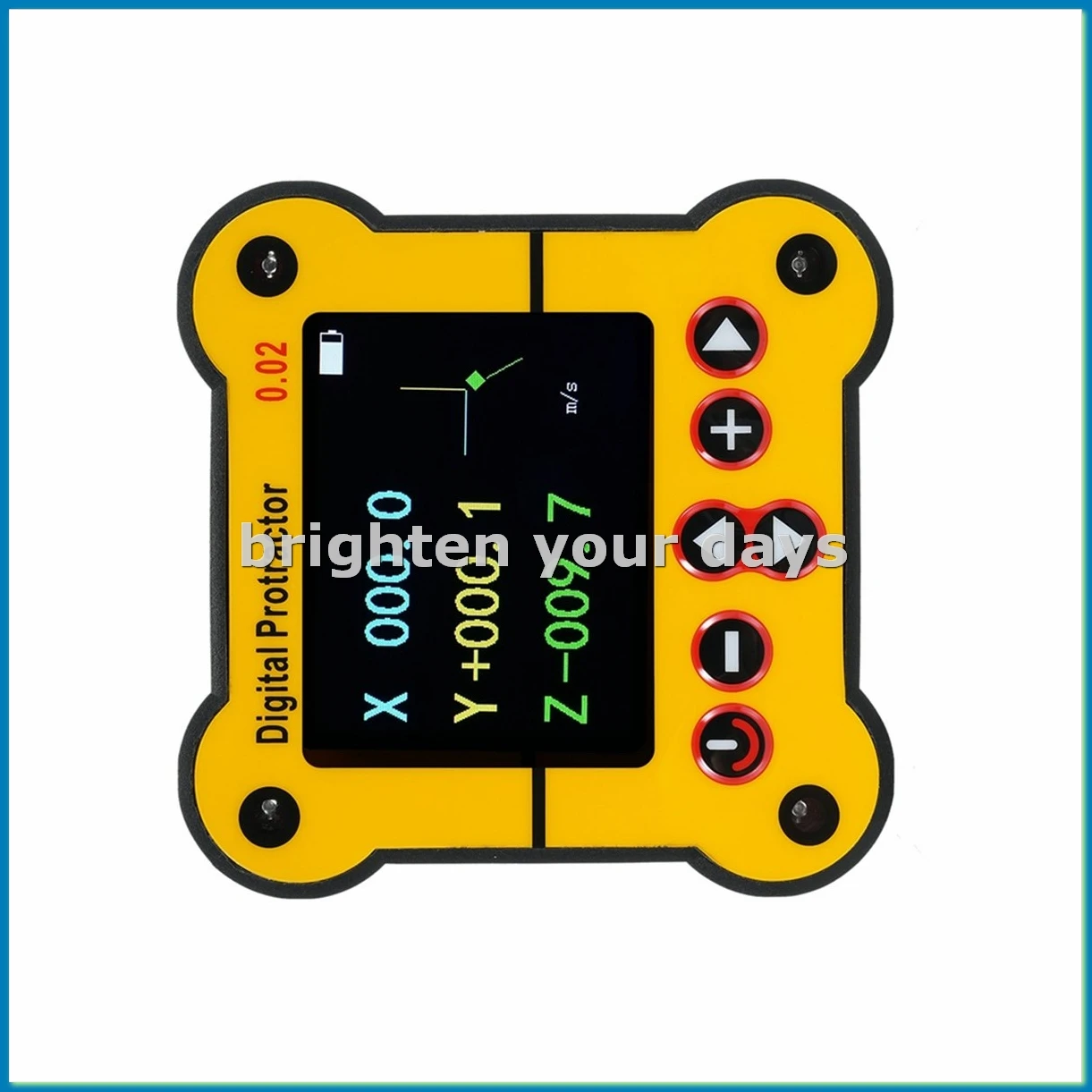 

Dual Level Digital Protractor Electronic Level Angle Gauge Finder Inclinometer 0.02°Resolution Woodworking Tool-A79U