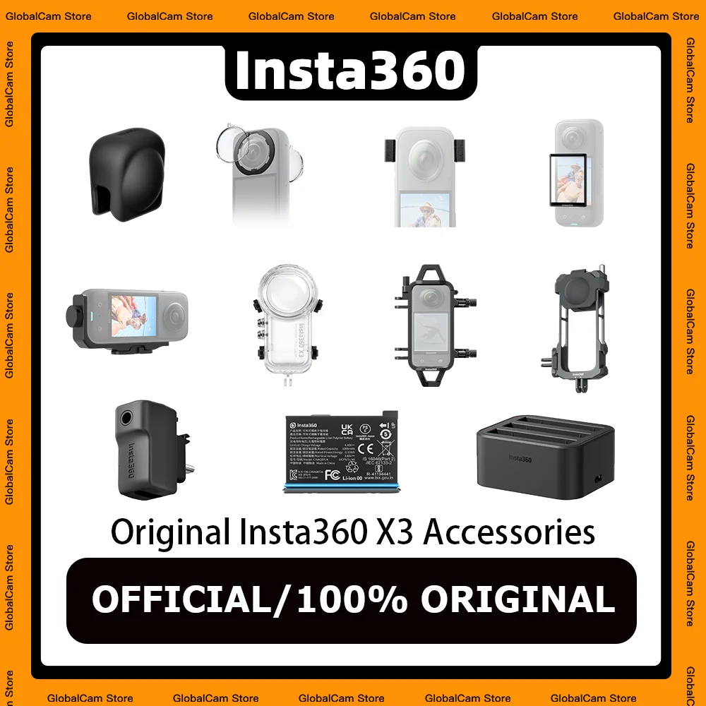 ملحقات Insta360 X3 الأصلية