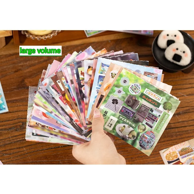 20 Lembar/Pak Buku Stiker Kert - Japanese Lifestyle Books ulasan dan harga