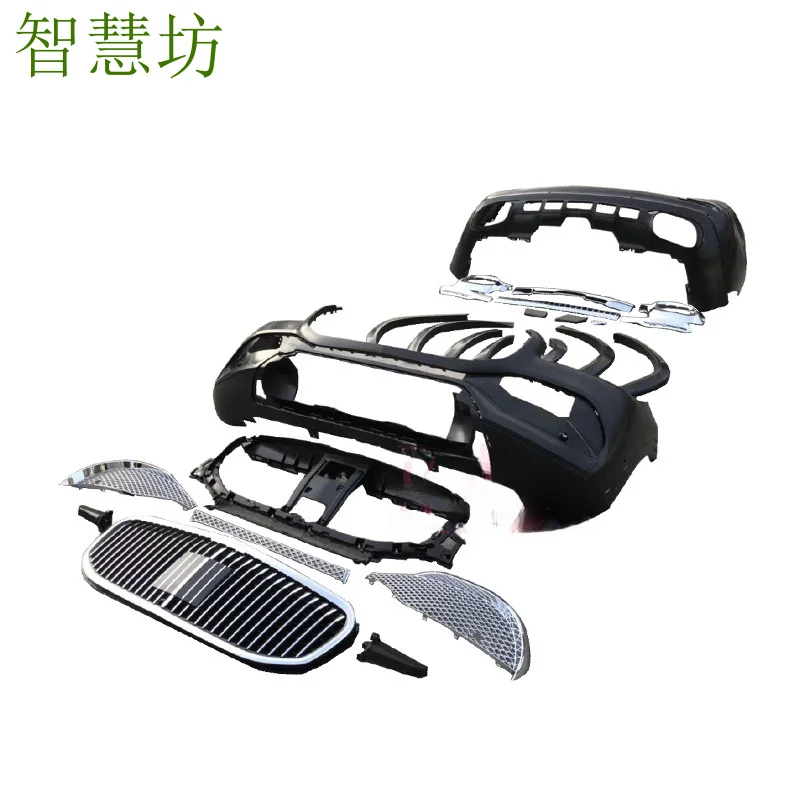 

Suitable For 2020 Mercedes-Benz GLS450 GLS320 GLS400 Modified With Maybach Body Kit, Front Rear Bumpers, And Wheel Arches