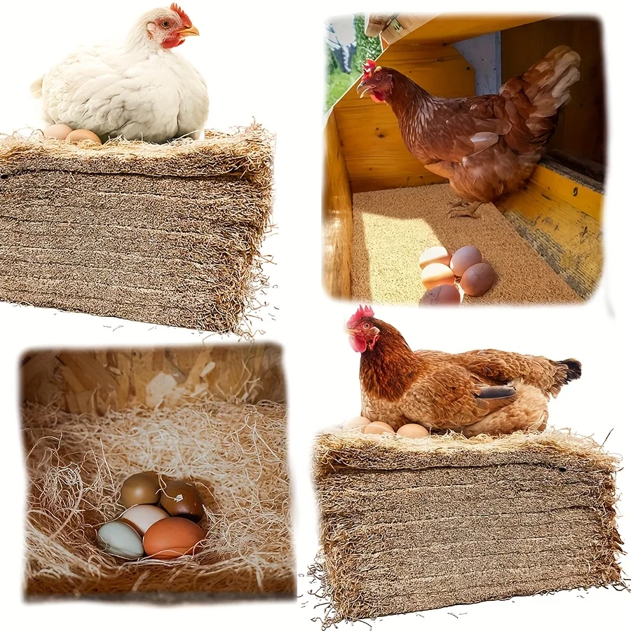 Bild 6: Nesting Liner Nest Box Chicken Mat, Nest Mat Box Liner, Chicken Coop Chicken Mat, Chick Mat Bird Nest Mat Rabbit Mat
