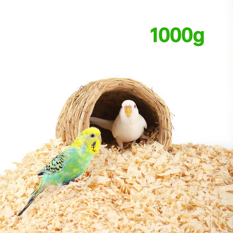 Holzspäne für Vogelbettwäsche, natürliches Aspen, weiches, staubarmes, geruchsreguliertes Nistmaterial für Sittiche, Papageien, Kaninchen, Nymphensittiche