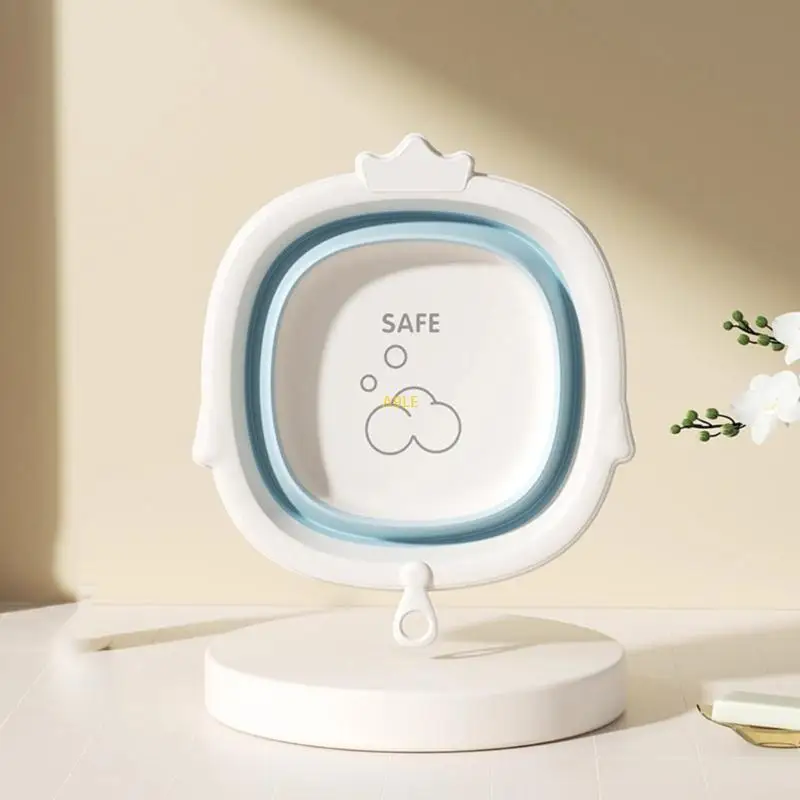 حوض استحمام صغير قابل للطي من البولي بروبيلين + TPE للعناية بالقدمين والوجه