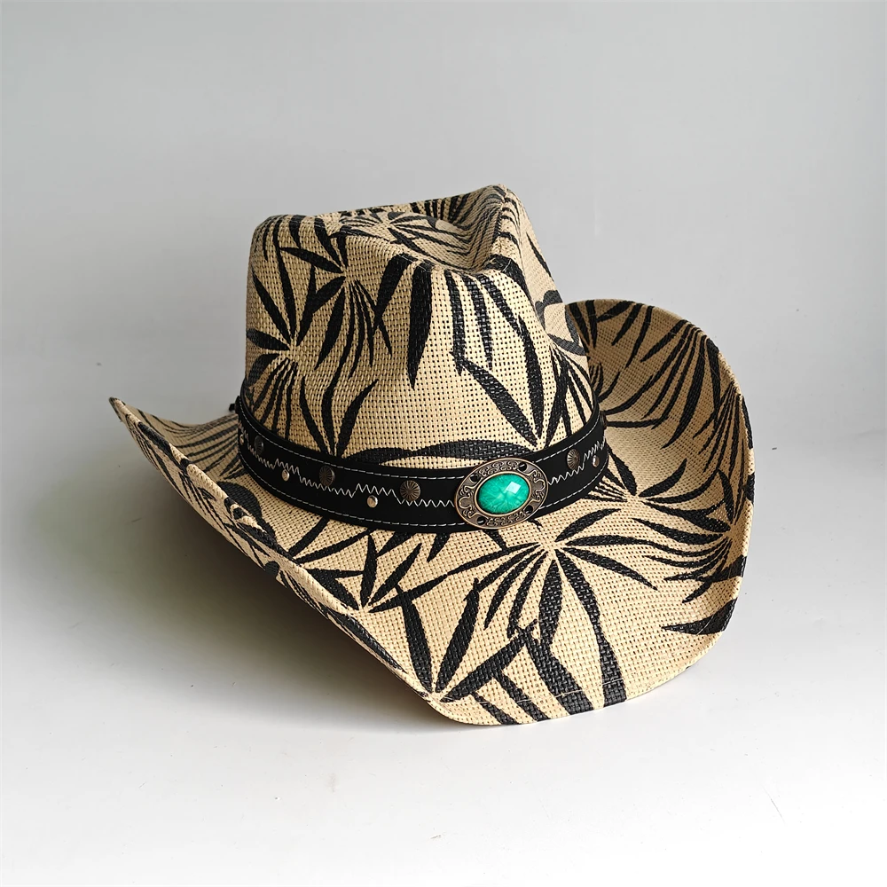 New Unisex Black Straw Cowboy - Cowboy Hat Straw review and price