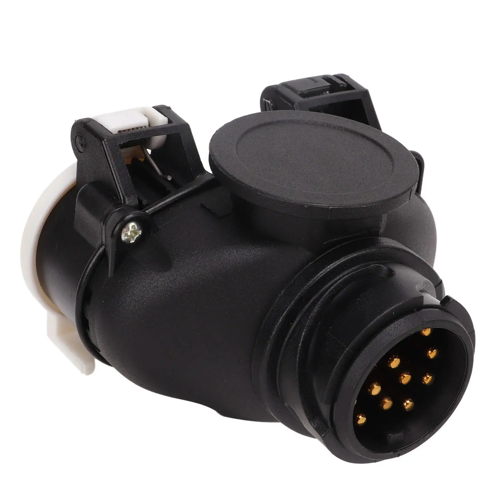 13 دبوس إلى 7 دبوس مقطورة محول القابس المزدوج المقبس محول تحويل المكونات لجميع المقابس مقطورة الملحقات