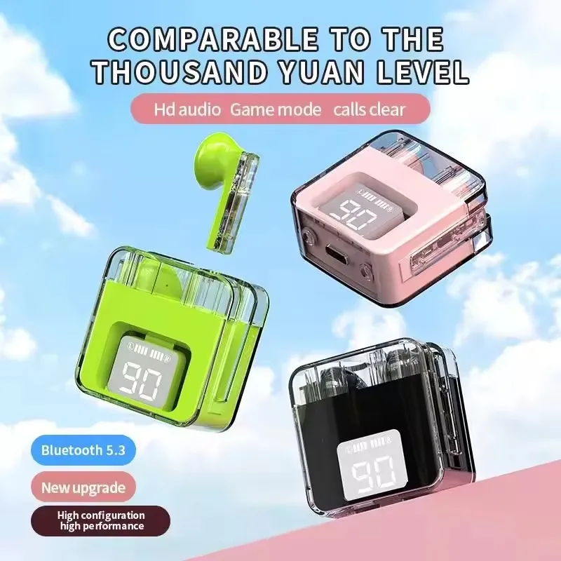 Wholesale M97 Headphones TWS Wireless Earbuds Mic In-ear Touch Control Music Earbuds Stereo HiFi