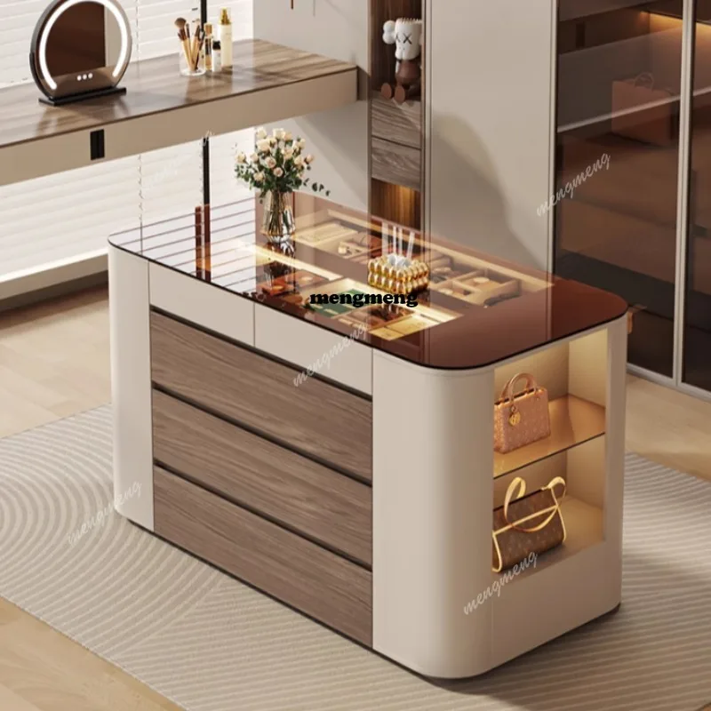 

R Organizer Showcase Living Room Cabinets Luxury Display Multipurpose Floor Cabinet Cube Large Meuble De Rangements Furniture