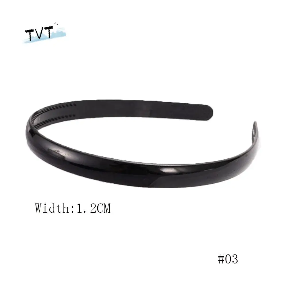 

Fashion Washing Mens Women Anti-slip Black Wavy Head Hoop Hair Hoop Hair accessories Headband