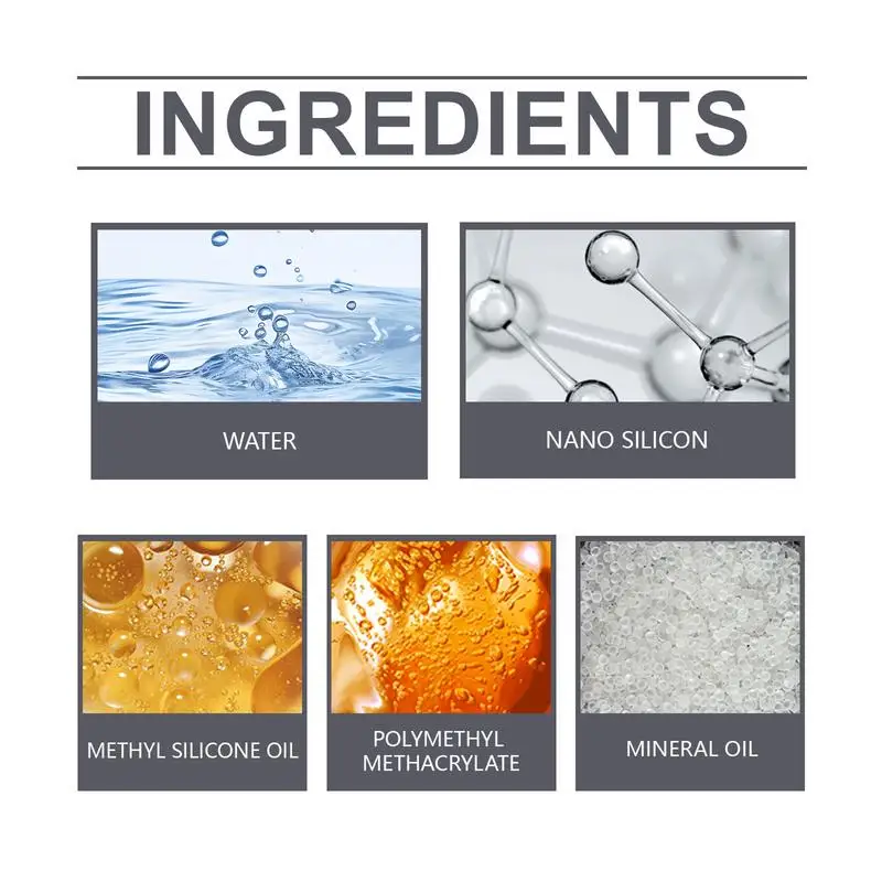 120ml Auto Coating Agent Nano-coating Crystal Plating Liquid For Car Paint Spraying Waterproof Car Scratch Repair Spray