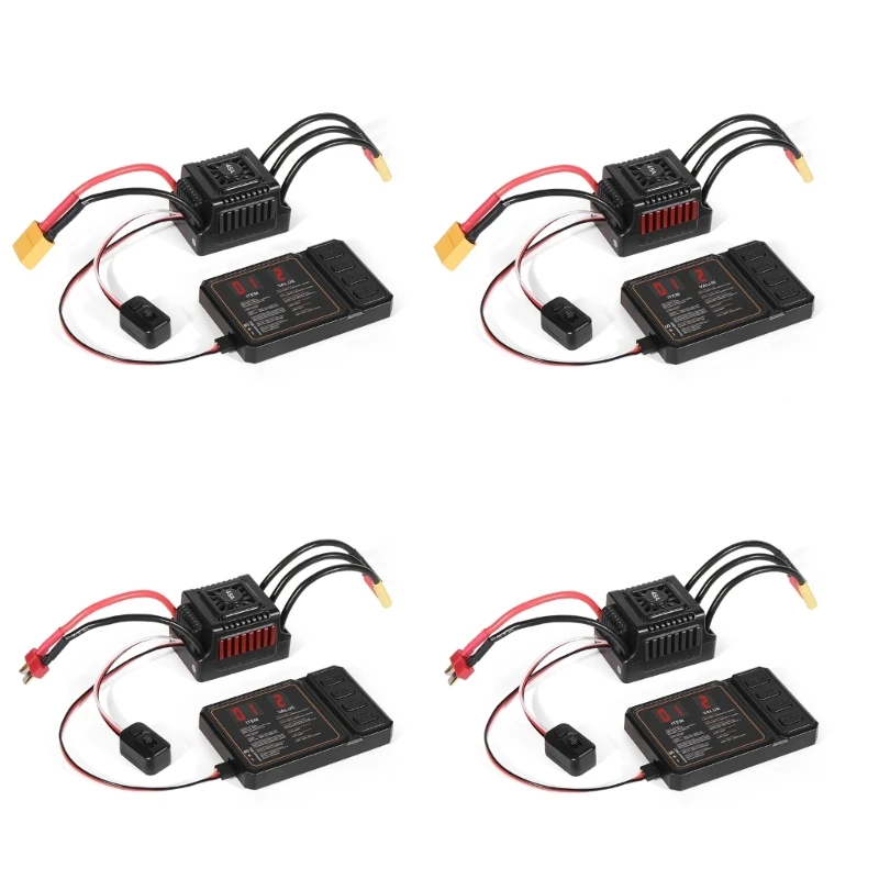 Brushless with Programming Card Dustproof Electronic Speed Controller 45A PlayVehicle 1/10 OffRoad Car Modified Kits