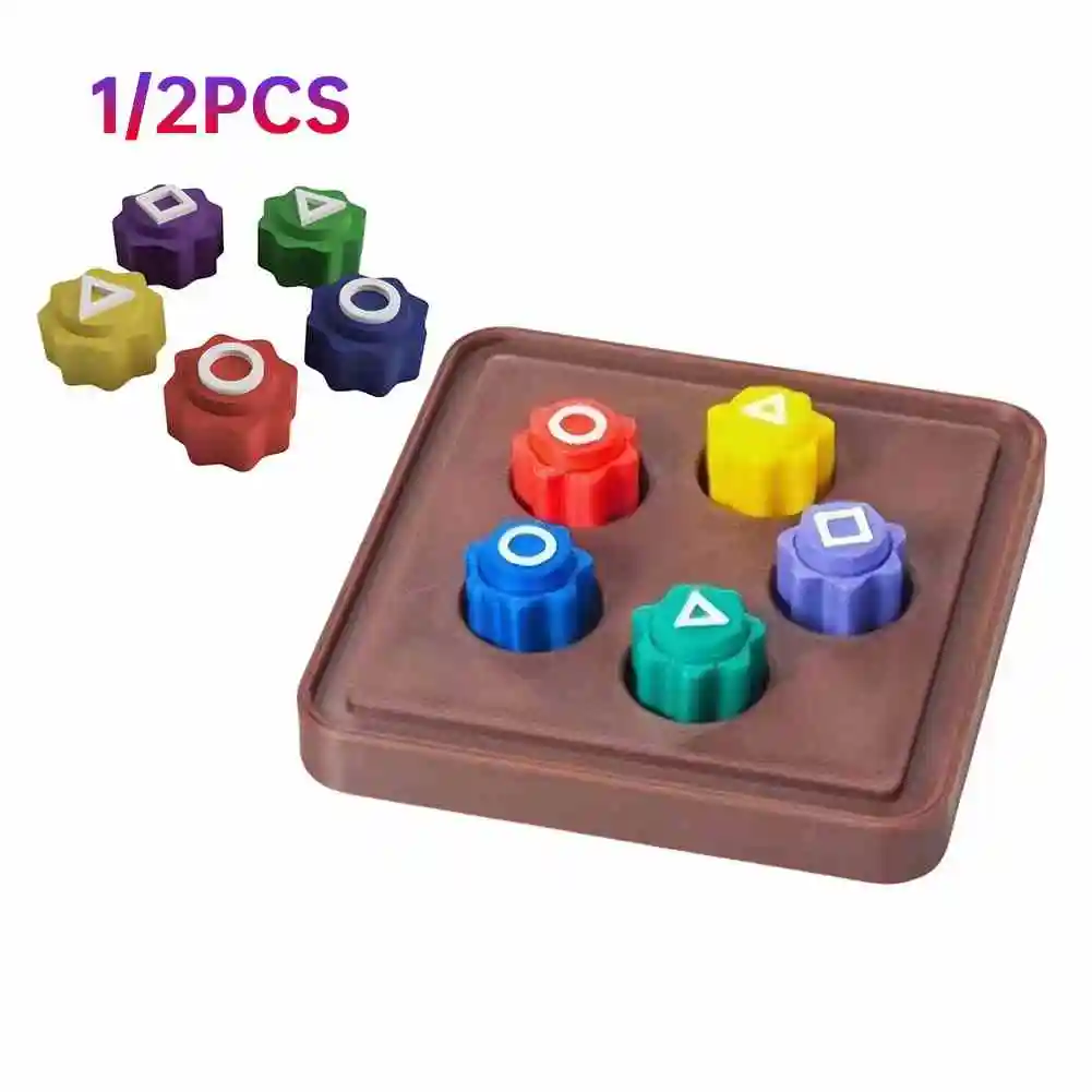 1/2pcs Family Party Games New Gonggi Korean Game Stones Gonggi Jack Stone Pebbles Set Korean Traditional Play Game w/Round Case