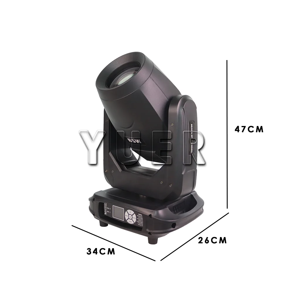 الذئب المحارب 380 واط شعاع بقعة غسل 3in1 تأثير 5 المنشور وظيفة التركيز الصغير RDM ستروب للحفل Dj ديسكو تتحرك إضاءة أمامية
