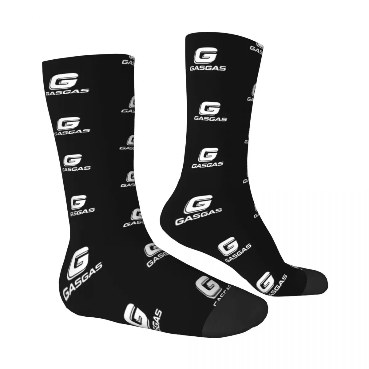 Gasgas Best White Logo Men Women Socks Cycling Novelty Spring Summer Autumn Winter Stockings Gift