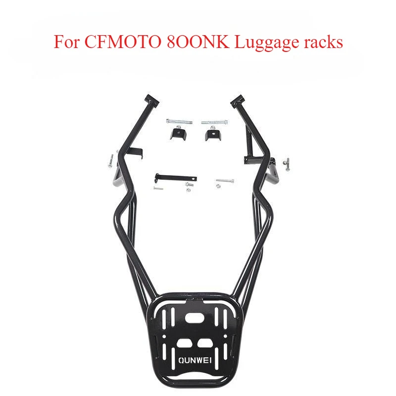 For CFMOTO 800NK NK800 800 NK Accessories Rear Luggage Rack Carrier Shelf Top Box Holder Support Rear Armrest shelf tailstock