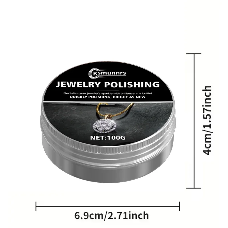 NEW Professional Jewelry Polishing Paste for Silvery Platinum Enhances Luster Removes Discoloration And Oxidation