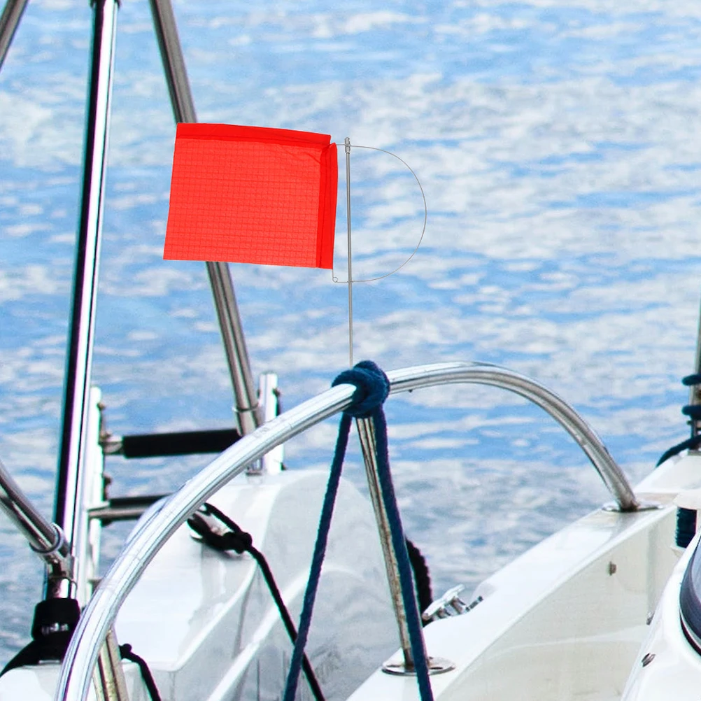 

Stainless Steel Wind Direction Flag For Yacht Durable Marine Decoration Outdoor Heavy Duty Windsock Boat Cabin Flags Easy