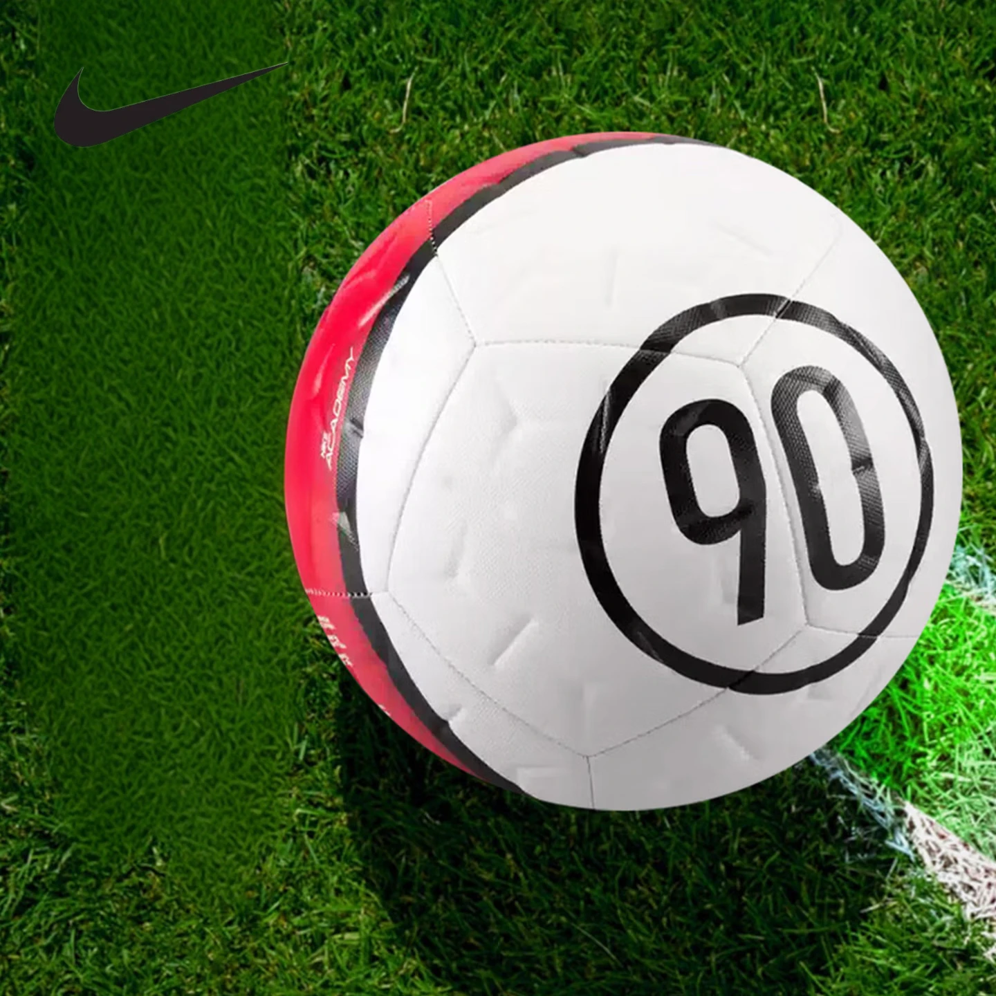 

Nike Football Standard Size 5 Ball NK ACADEMY T90 Match Ball IH7531-100