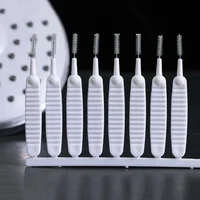 10-500PCS Shower Cleaning Brush Bathroom Micro Nylon Brush Nozzle Anti-blocking Cleaning Tools Bathroom Accessories 6